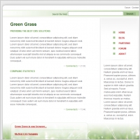 Green Grass Template