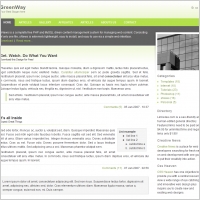 Green Way Template