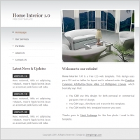 Home Interior 1.0 Template