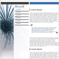 iBlue2B Template