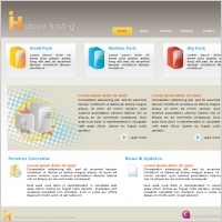 Ideea Hosting Template