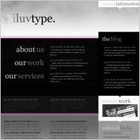 iluv type Template