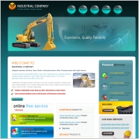 Industrial Company Template
