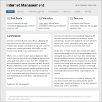 Internet Management Template