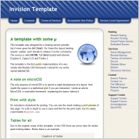 Invision Template