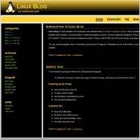 Linux Blog Template