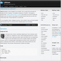 Lithium Template