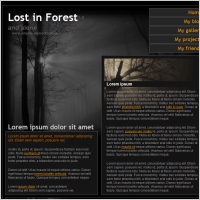 Lost in Forest 1.0 Template