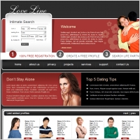 Love Line Template