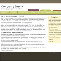 Lunaria 1 Template