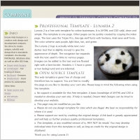 Lunaria 2 Template