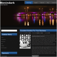 Menin dark Template