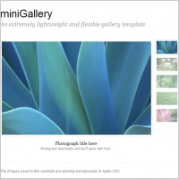 miniGallery Template
