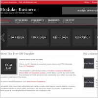 Modular Business Template