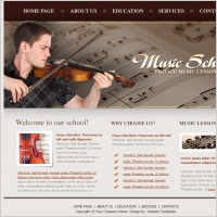 Music School Template