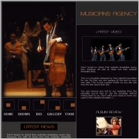 Musicians Agency Template