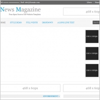News Magazine Template