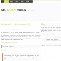 Oh, Green World Template
