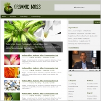 Organic Moss Template