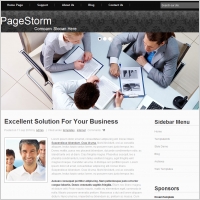Page Storm Template