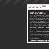 Paradise Island 1983 Template