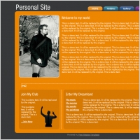 Personal Site Template