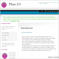 Plain 2.0 Template
