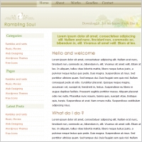 Rambling Soul 3 Template