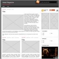 Rebel Magazine Template
