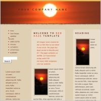Red Haze Template