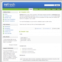 Refresh 1.0 Template