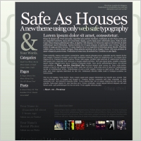 Safe As Houses Template