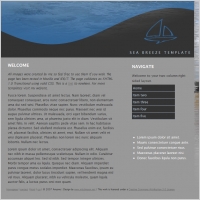 Sea Breeze Template