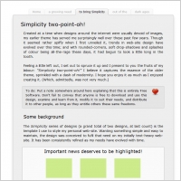 Simplicity two-point-oh! Template