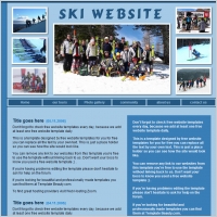 Ski Template