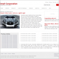 Small Corporation Template