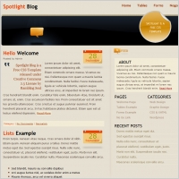 Spotlight Blog Template
