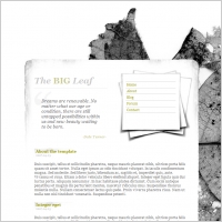 The Big Leaf Template