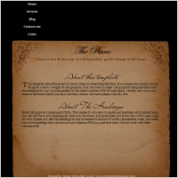 The Piano Template