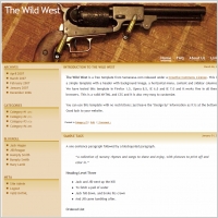The Wild West Template