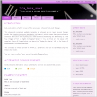 Tick Tock Light Template