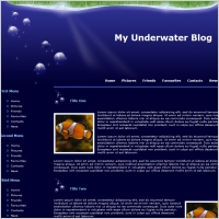 Under water Template