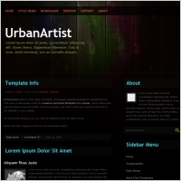 UrbanArtist 1.0 Template