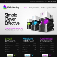 Web Hosting Template