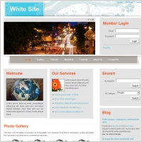 White Site Template