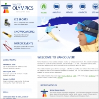 Winter Olympics Template