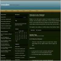 wooden