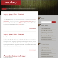 woodenly