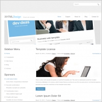 XHTMLDesign Template