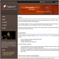 Yoghourt V1.1 Template